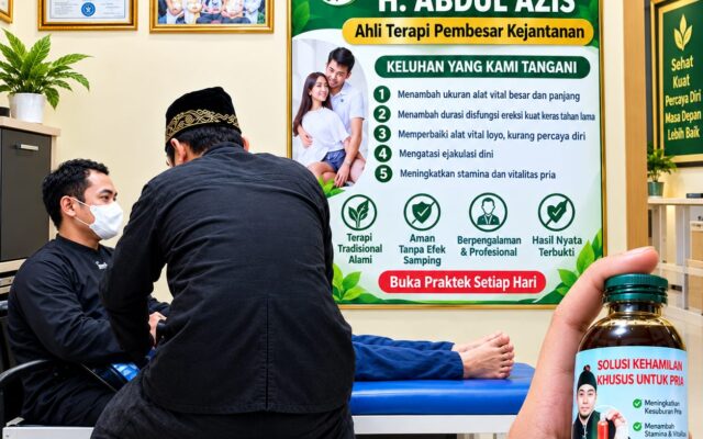 Pengobatan ALAT VITAL Muaro Jambi Jabung H Abdulazis Atasi Lemah Syahwat Resmi