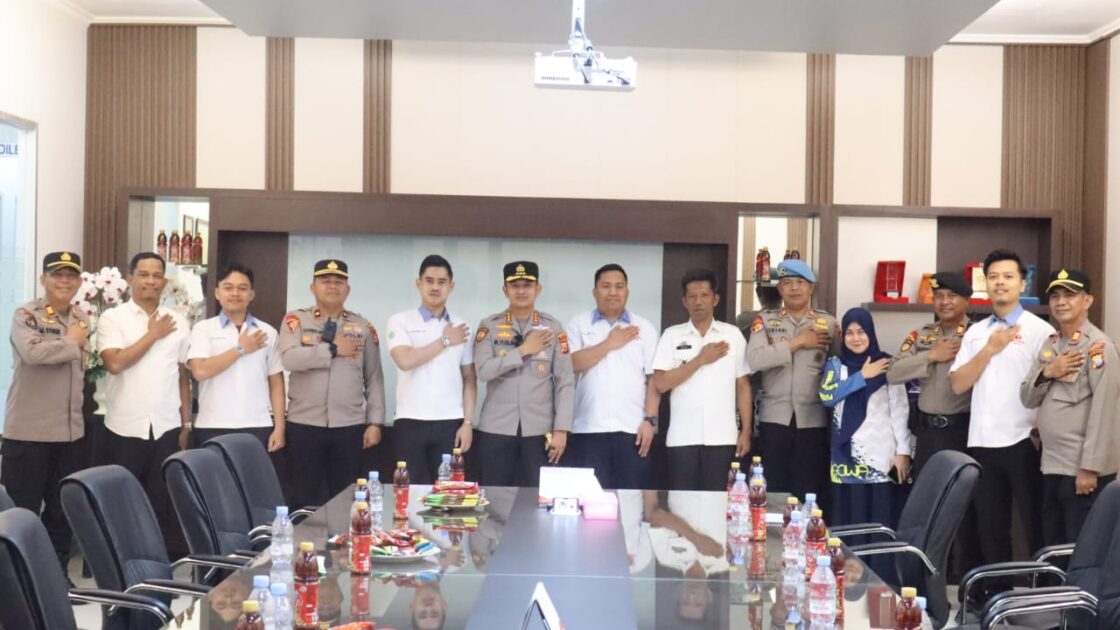 Kapolresta Gowa Perkuat Sinergitas Kamtibmas Bersama PT Mayora Group