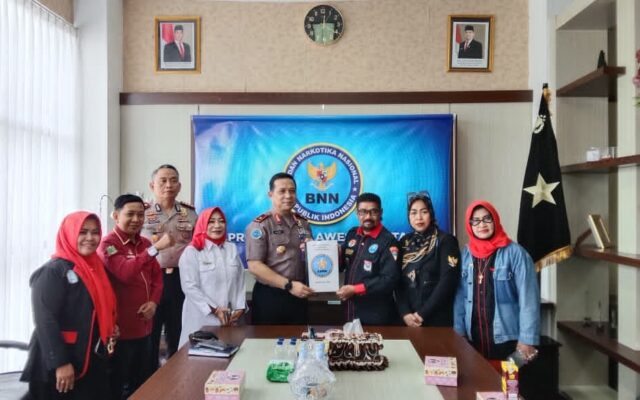 DPP dan DPC GANN Kabupaten Pinrang Audiensi Bersama BNNP Sulawesi Selatan