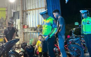 Cerita Polantas Polda Sulbar, Menjaga Malam Panjang, Merawat Rasa Aman