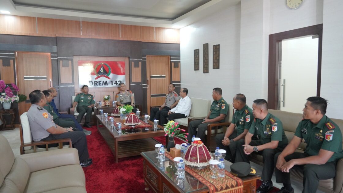 Kawal Agenda Presiden dan Prioritas Kapolri, Polda Sulbar–Korem 142/Tatag Perkuat Sinergi untuk Masyarakat