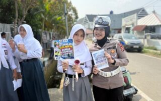 Sasar Pelajar di Mamuju, Satgas Polda Sulbar Jadikan Operasi Patuh Jadi Ruang Edukasi Seru