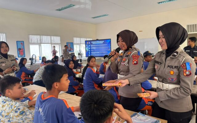 Jaga Senyuman dan Rawat Harapan, Dirlantas Polda Sulbar Ajak Pelajar Raih Cita-Cita Lewat Disiplin